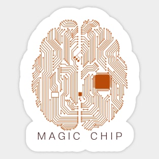 CPU Processor- Magic chip Sticker